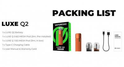 Vaporesso LUXE Q2 1000mAh KIT (Black)