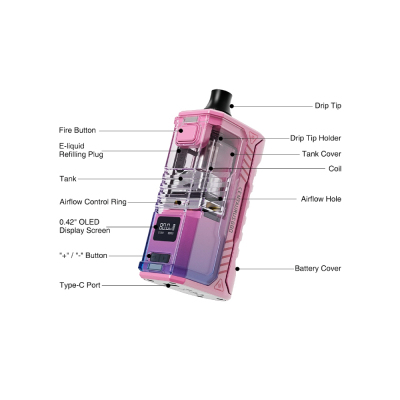 Lost Vape Centaurus G80 AIO KIT (Midnight Dark)