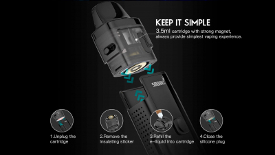 Smoant Santi 40W 1100mAh KIT (black)